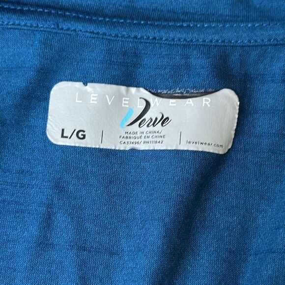 LevelWear Verve Women's Golf Tank/ Sleeveless Top Blue Size L - Picture 6 of 7